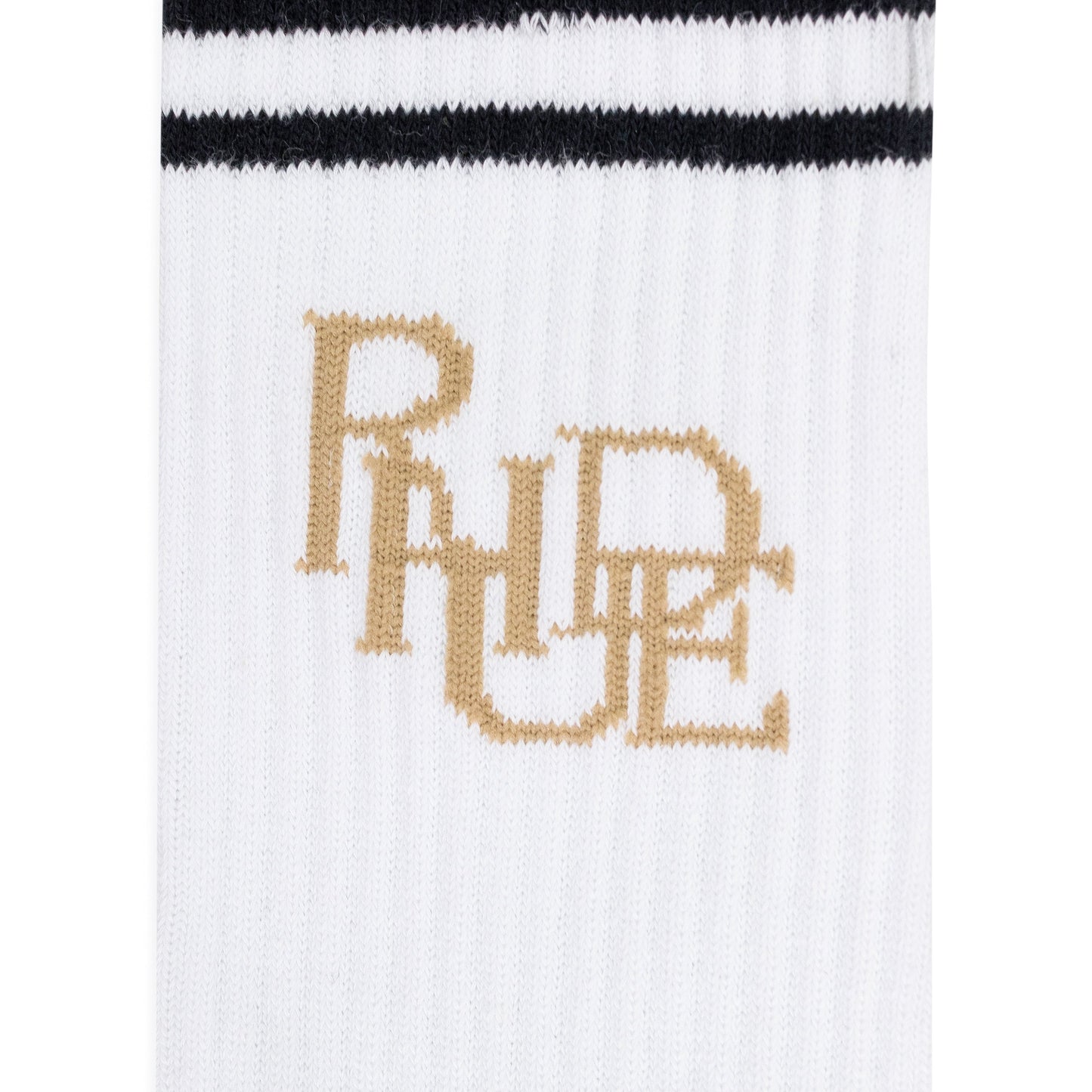 WHITE SCRIBBLE LOGO SOCKS