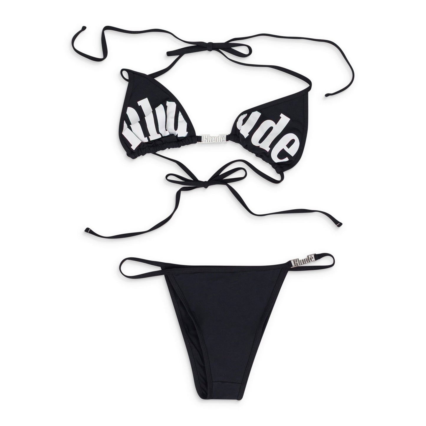 BLACK TROPEZ TWO-PIECE BIKINI