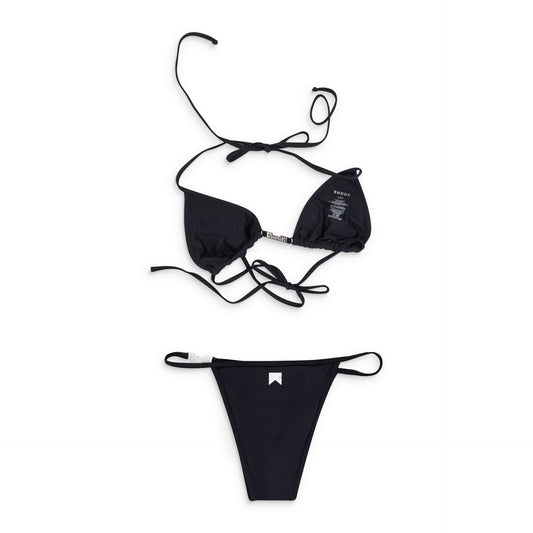 BLACK TROPEZ TWO-PIECE BIKINI