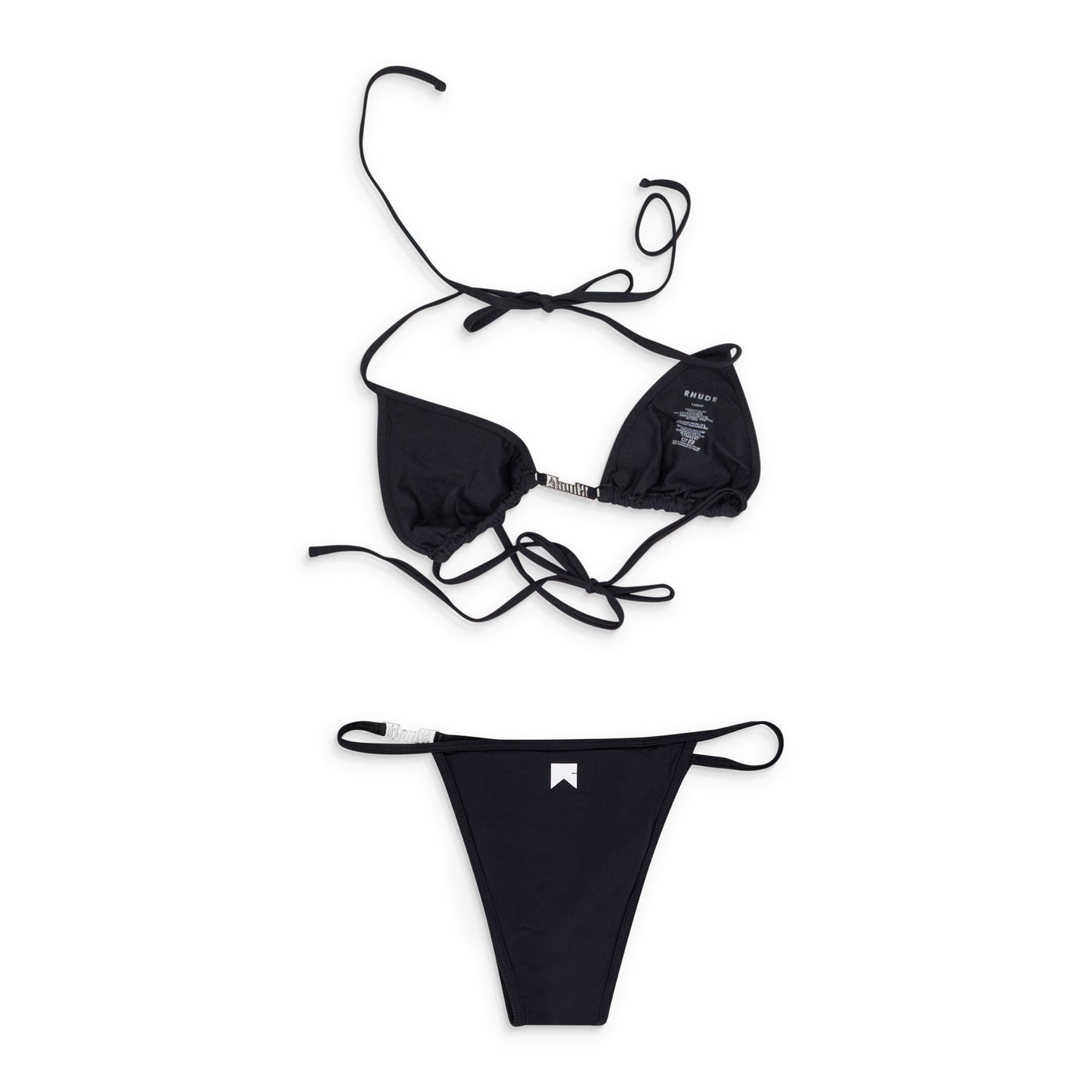 BLACK TROPEZ TWO-PIECE BIKINI