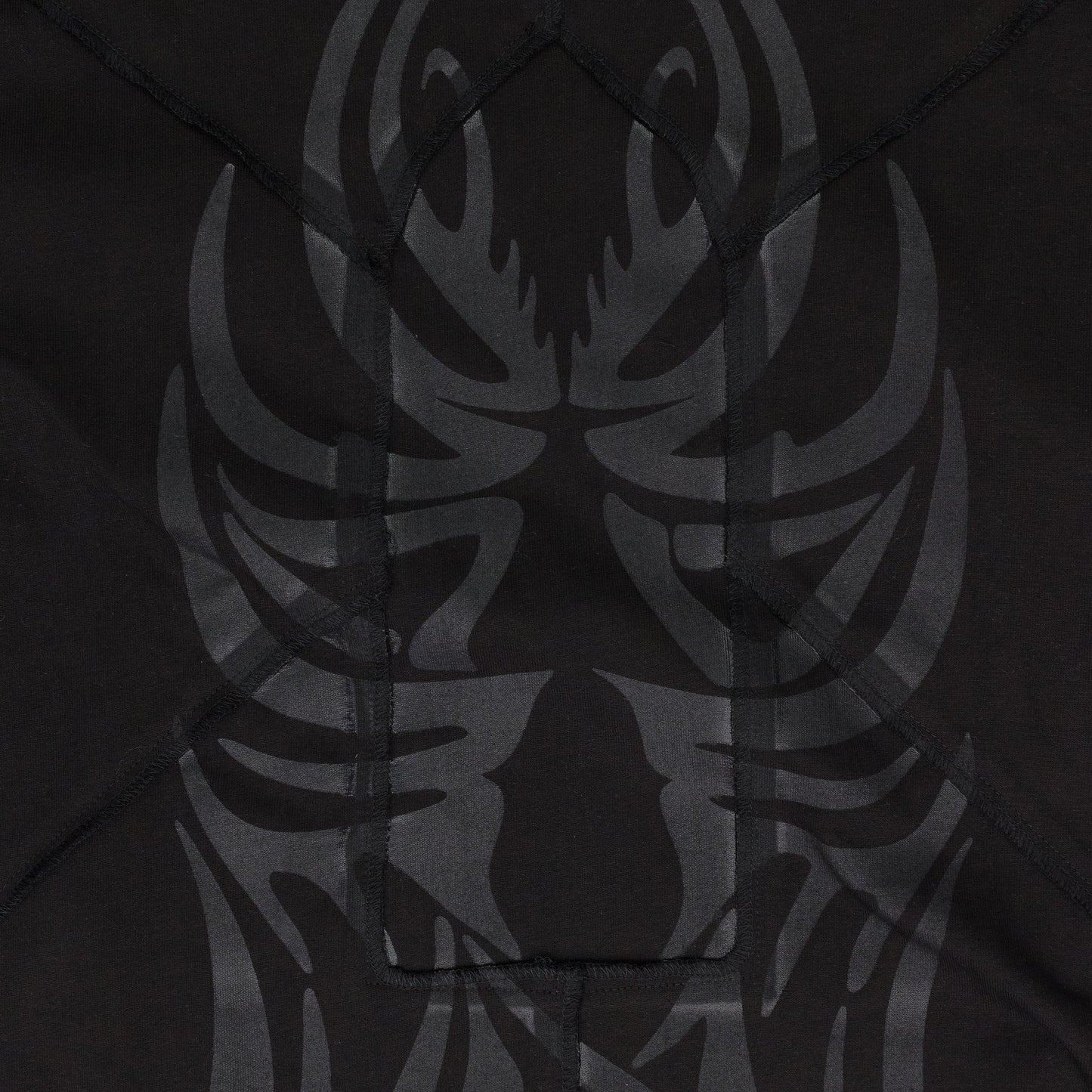 BLACK WINGED GRADIENT LS T-SHIRT