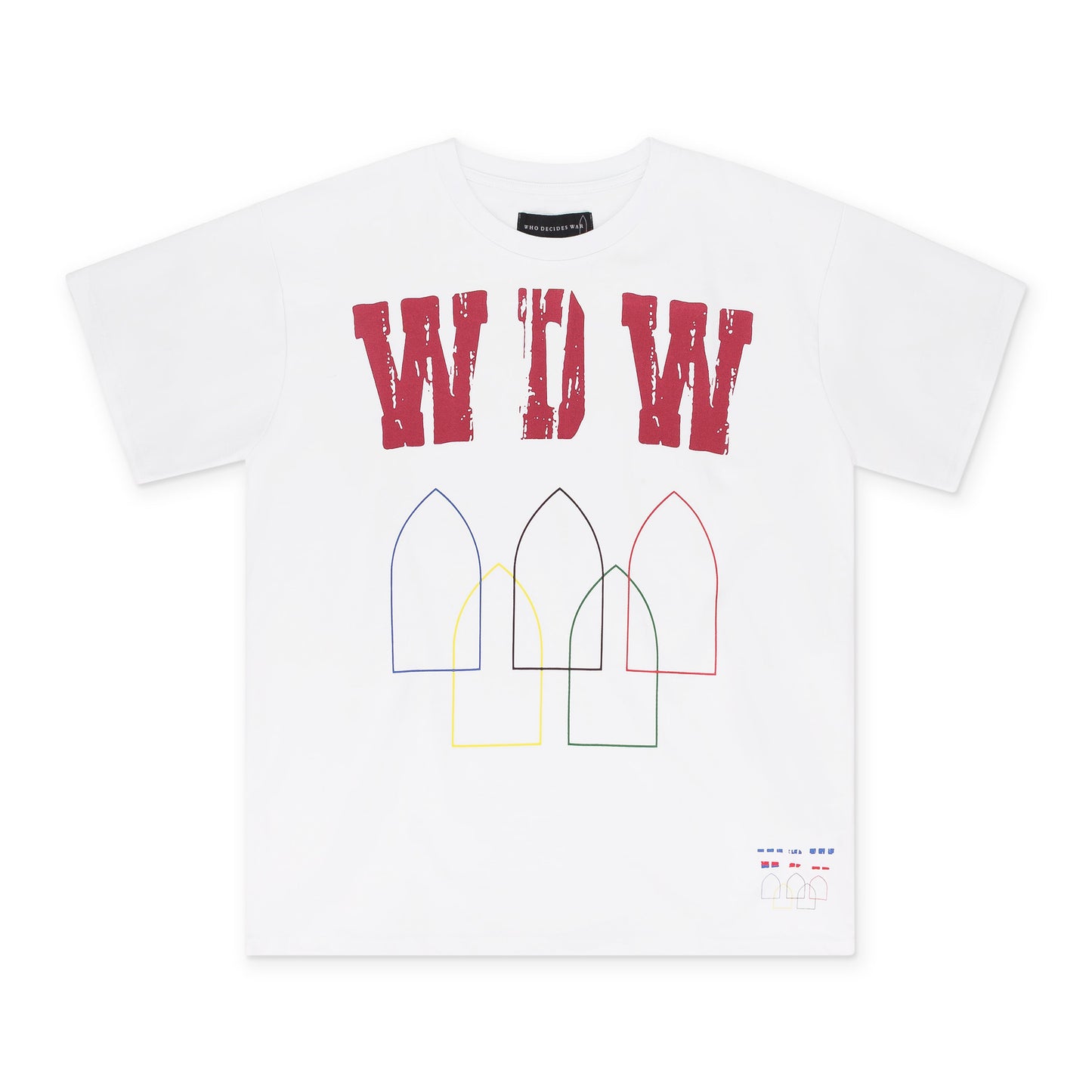 WHITE TRAINING SHORT SLEEVE T-SHIRT