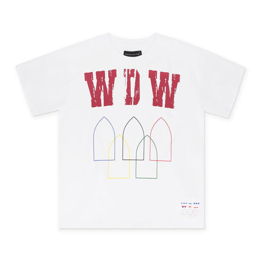 WHITE TRAINING SHORT SLEEVE T-SHIRT