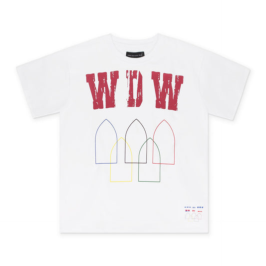 WHITE TRAINING SHORT SLEEVE T-SHIRT