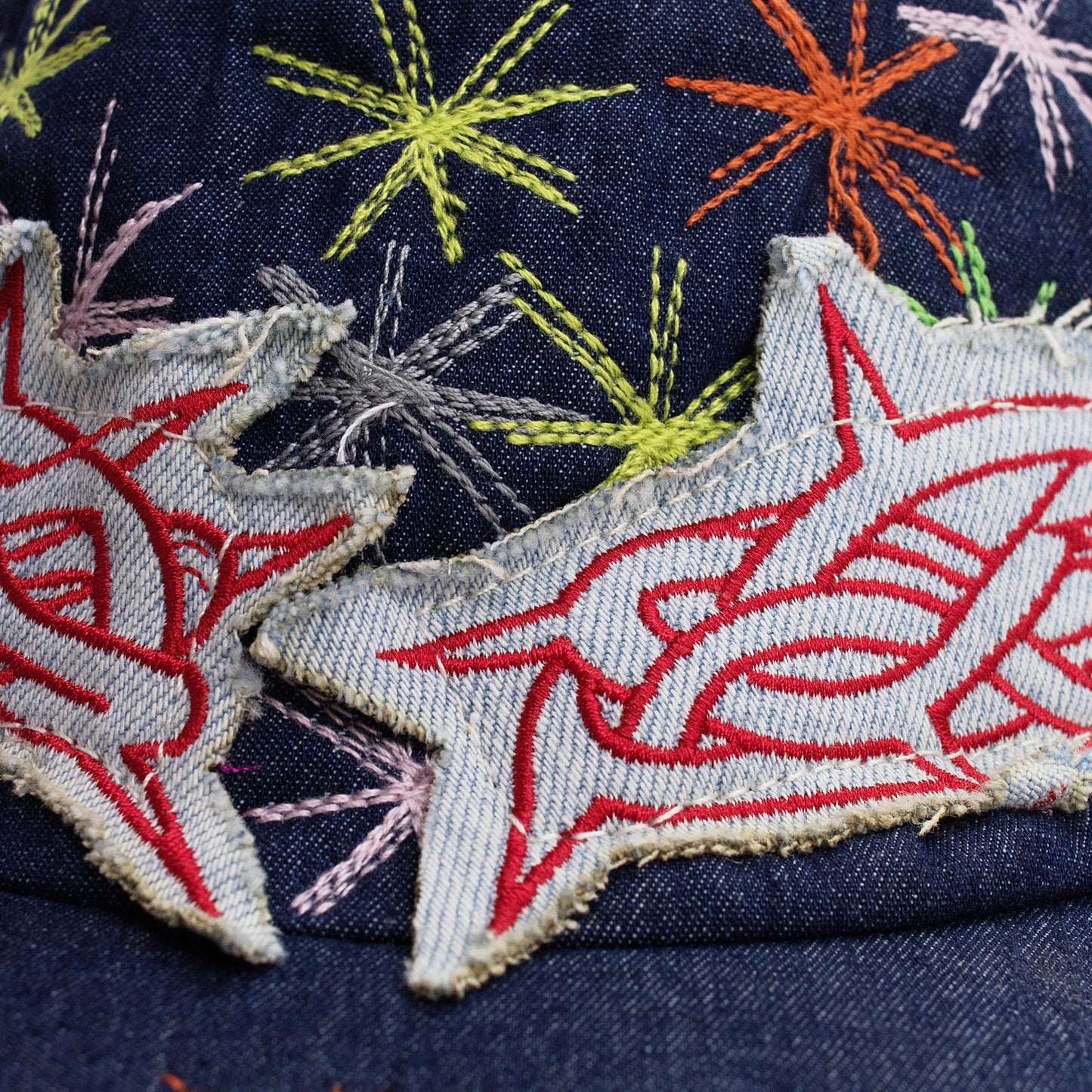 MULTICOLOR CROWN OF THORNS BASEBALL CAP