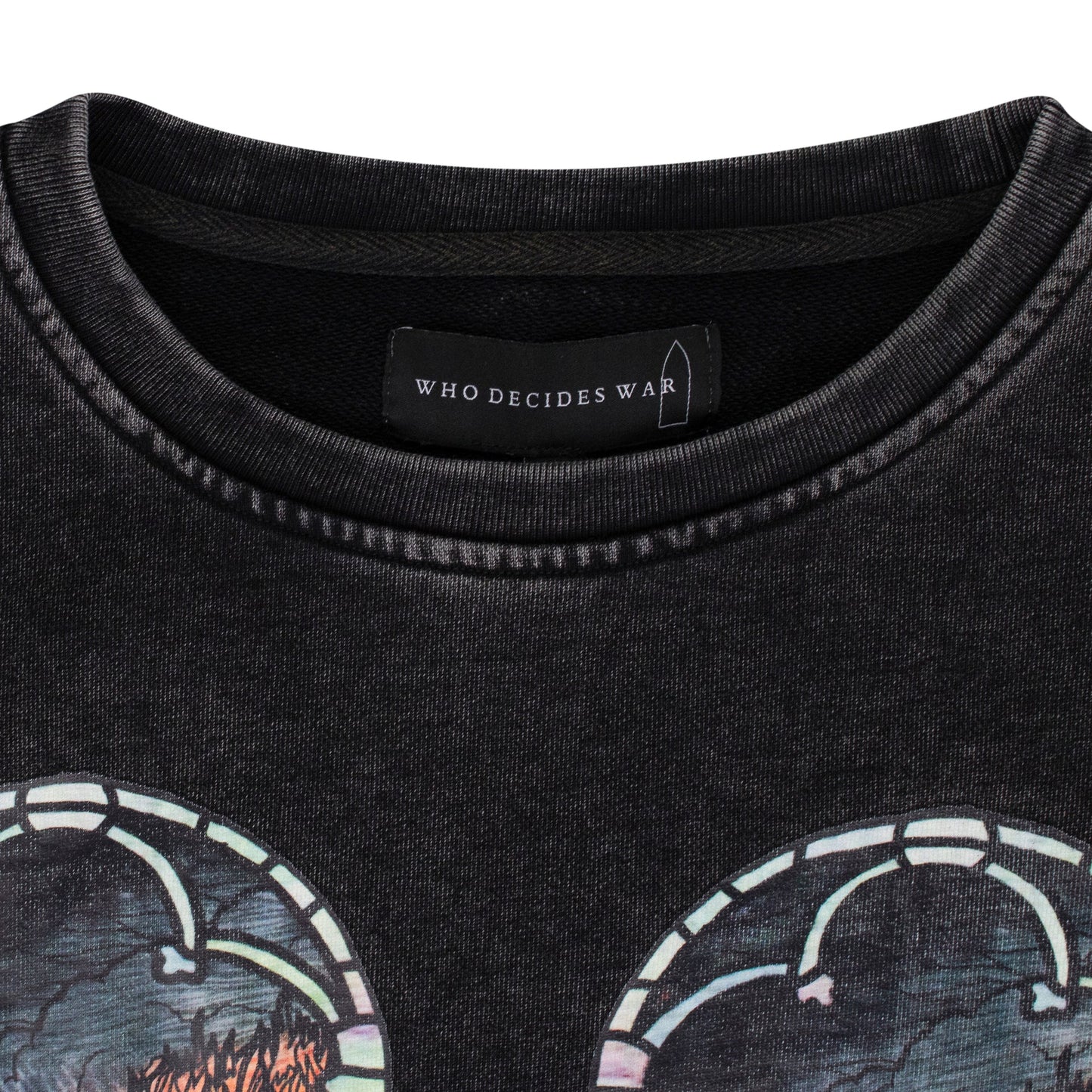 GRAY DESCENT CREWNECK SWEATER