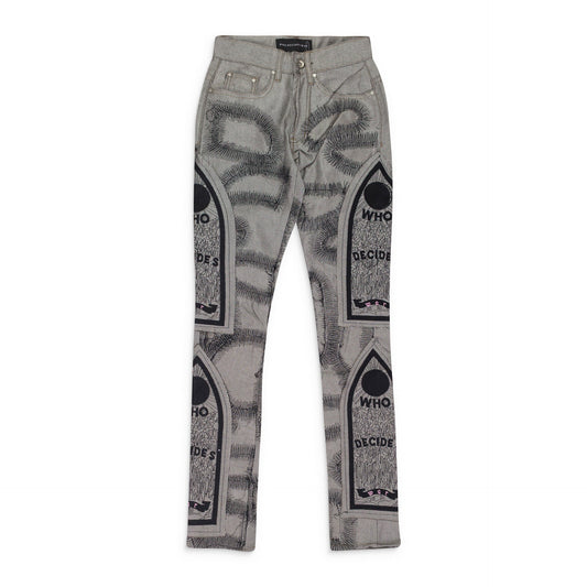 SILVER FUSION STRAIGHT-FIT JEANS
