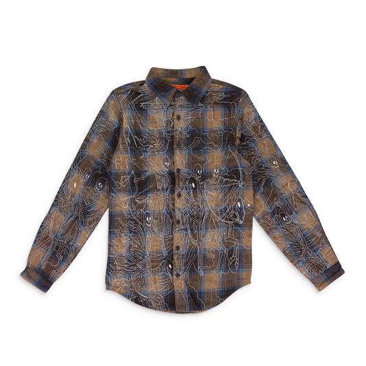 MULTICOLOR FOUR HORSEMEN FLANNEL