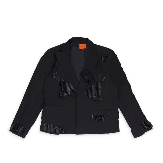 BLACK LA PLUME BLAZER