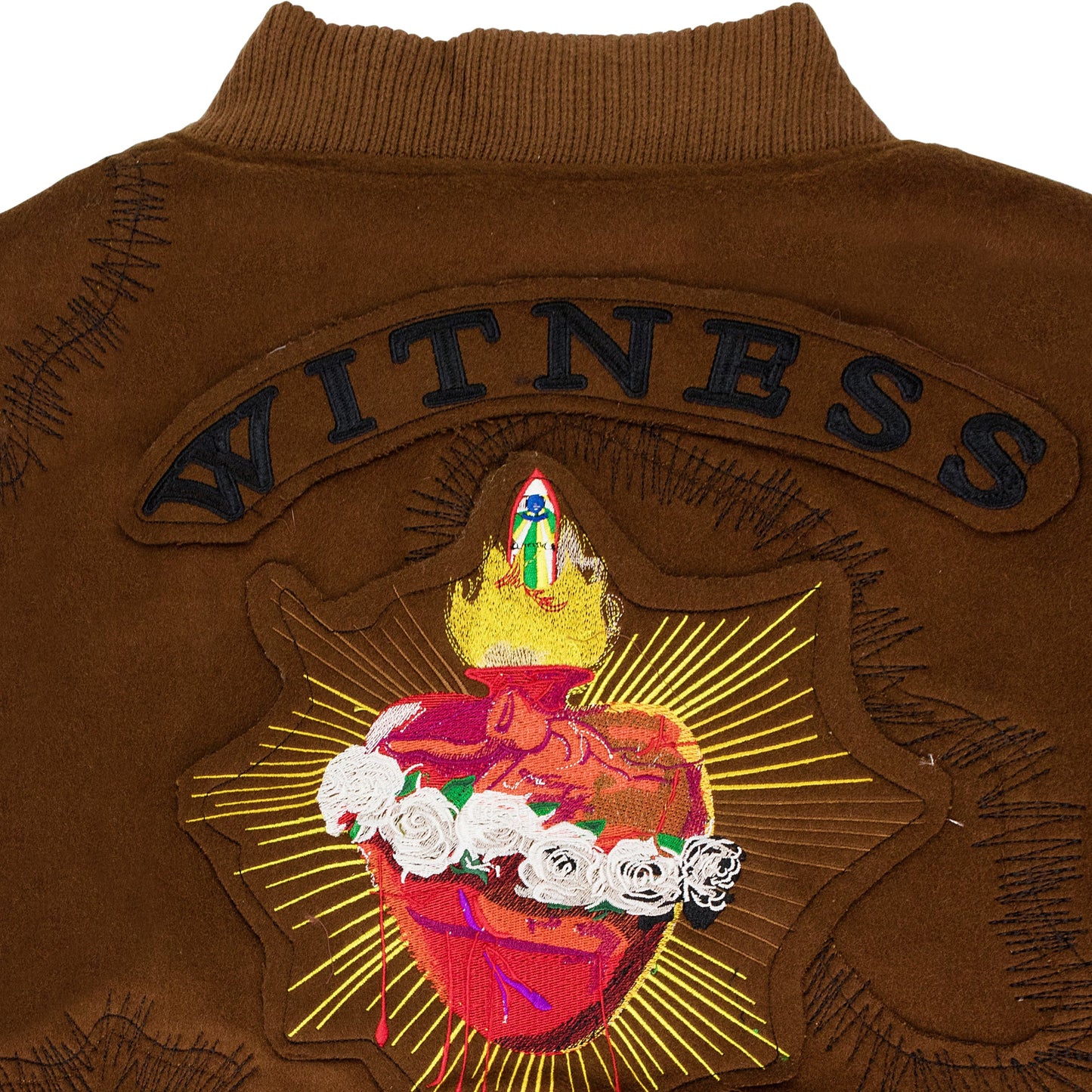 BROWN NAMESAKE VARSITY JACKET