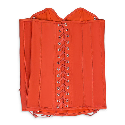 ORANGE WINDOW LONGLINE CORSET