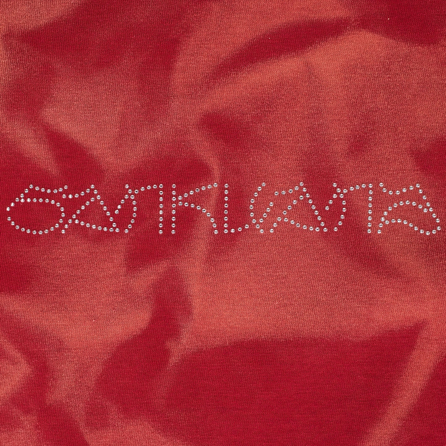 RED OVERDYED TURTLENECK SWEATER