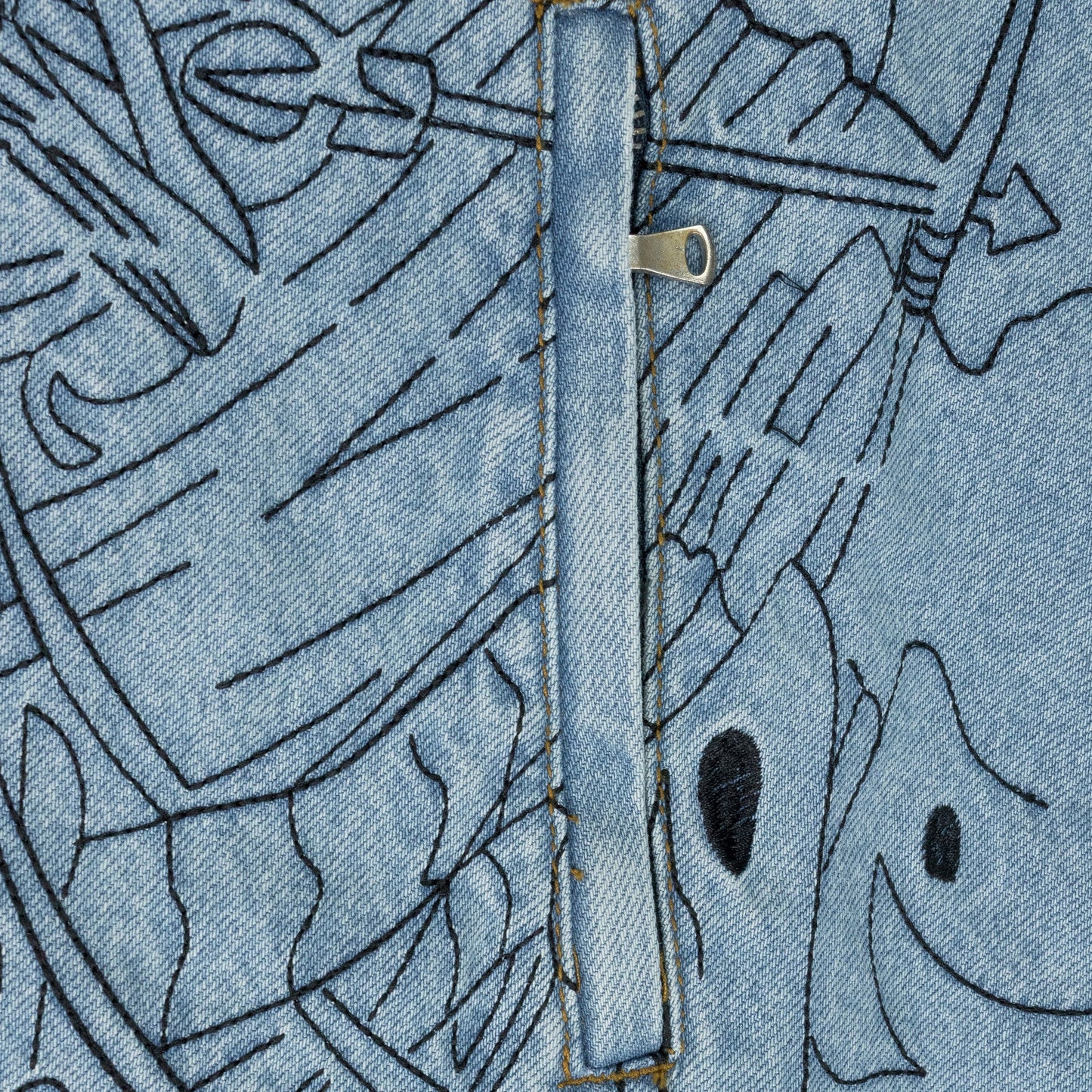 BLUE FOUR HORSEMEN TRENCH COAT