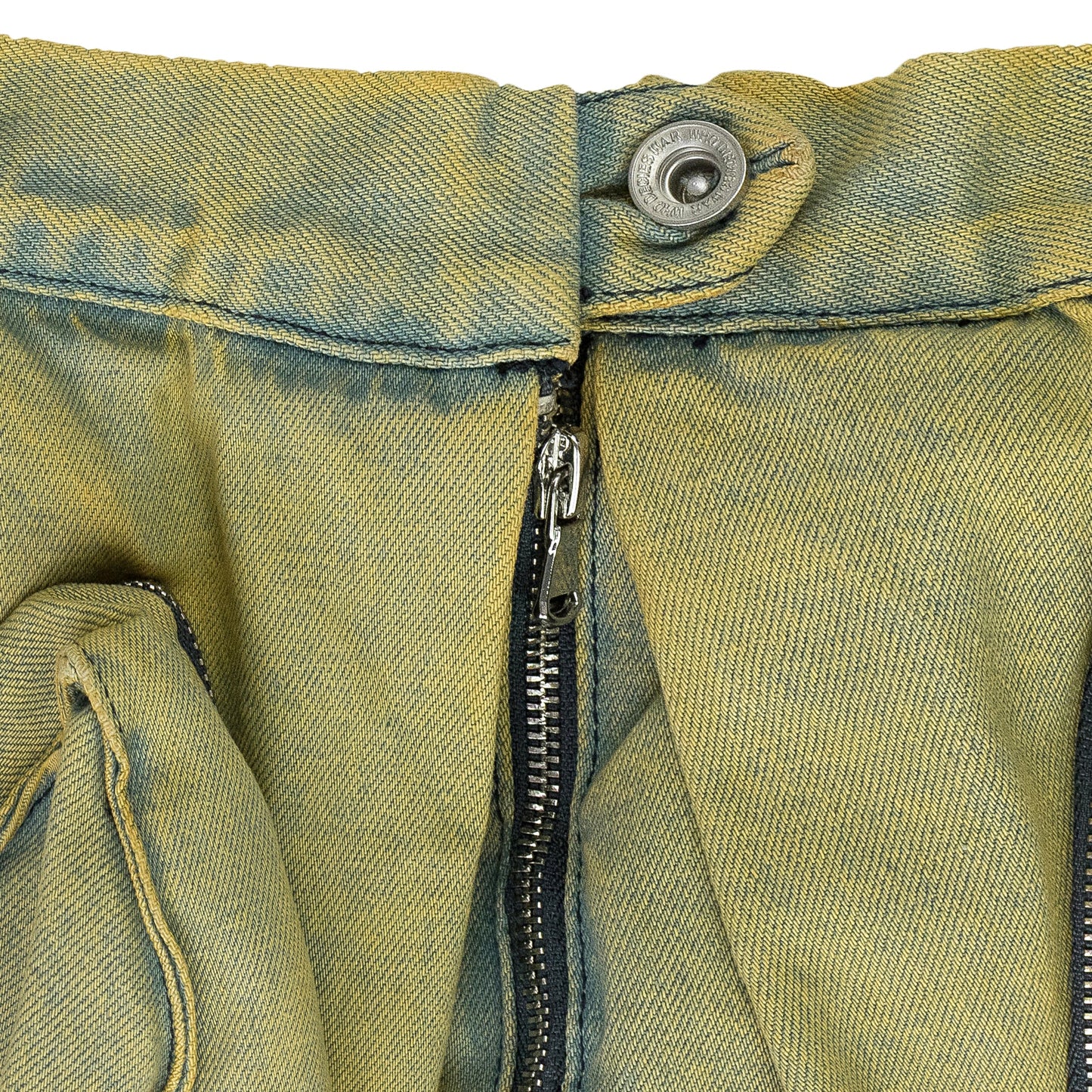 GREEN WINDOW POCKET CARGO MAXI SKIRT