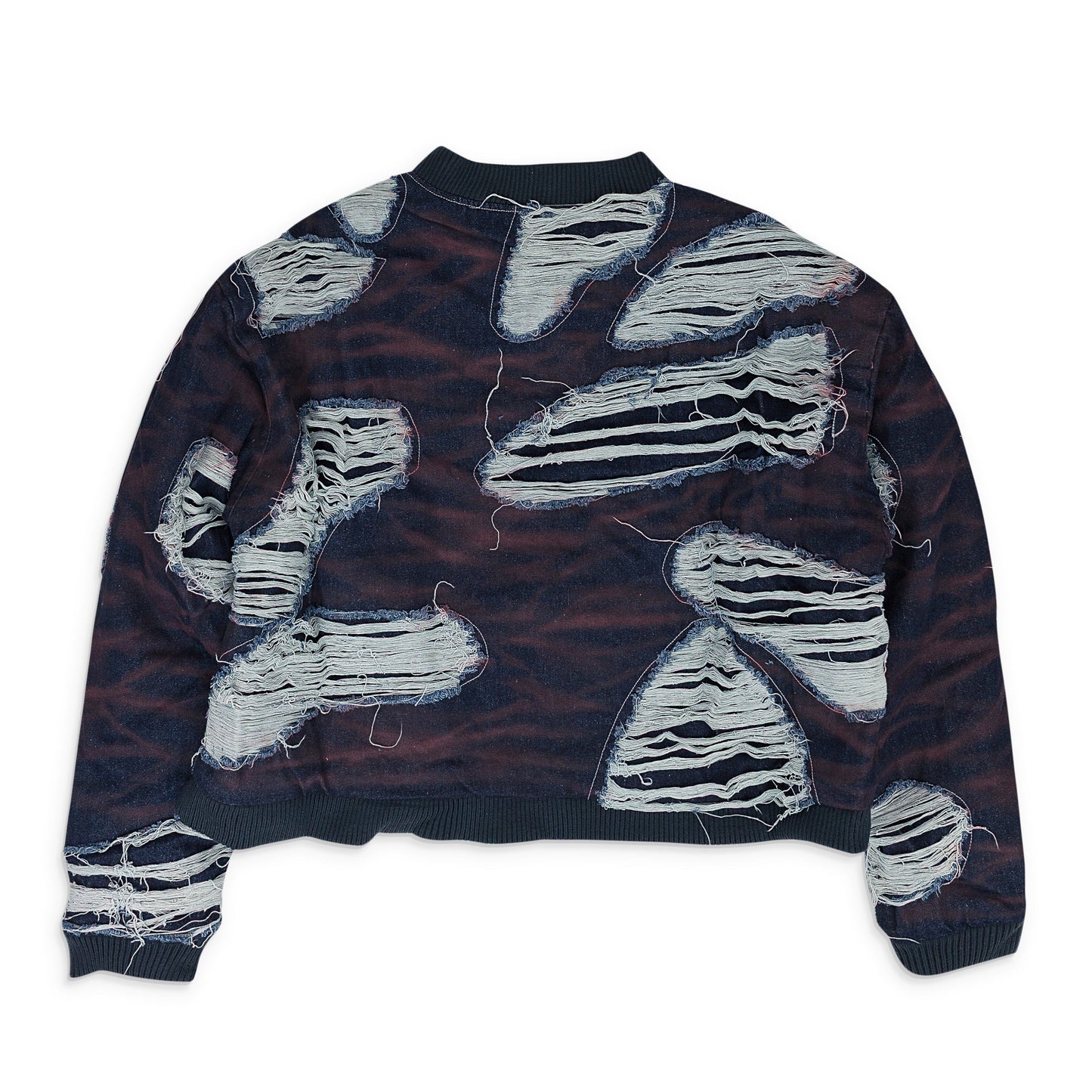 INDIGO INDY WASH BOMBER