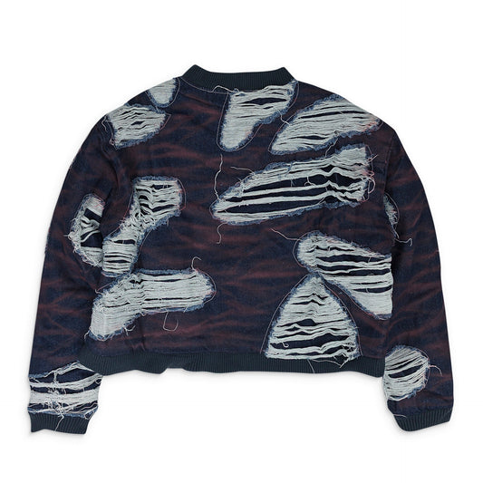 INDIGO INDY WASH BOMBER