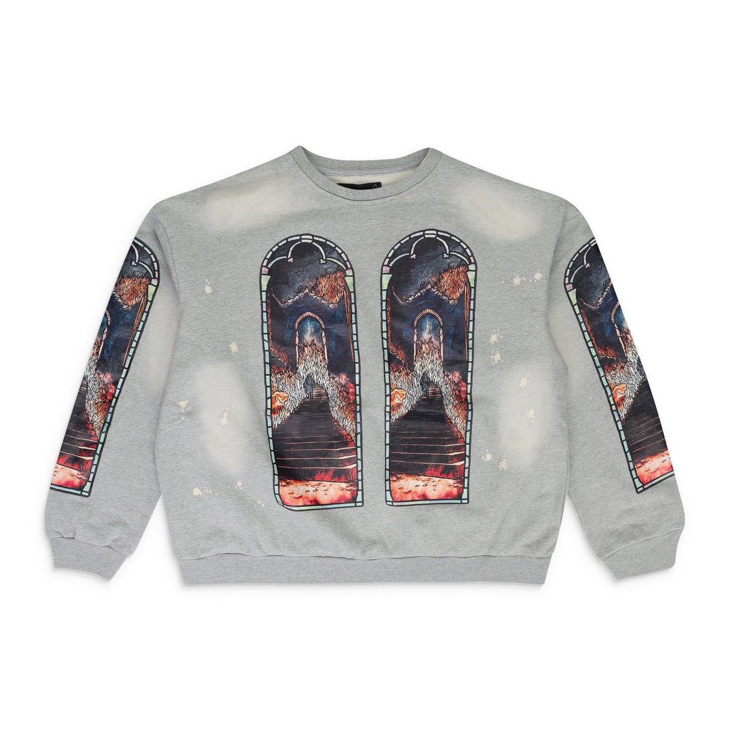 SILVER DESCENT CREWNECK SWEATER