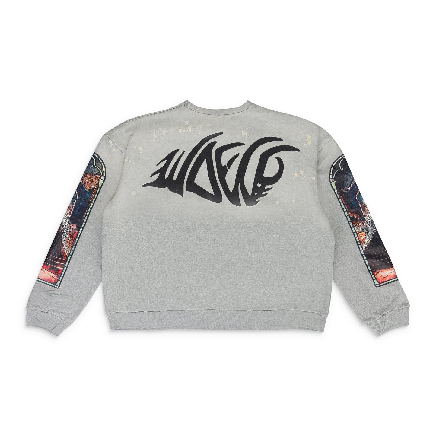 SILVER DESCENT CREWNECK SWEATER