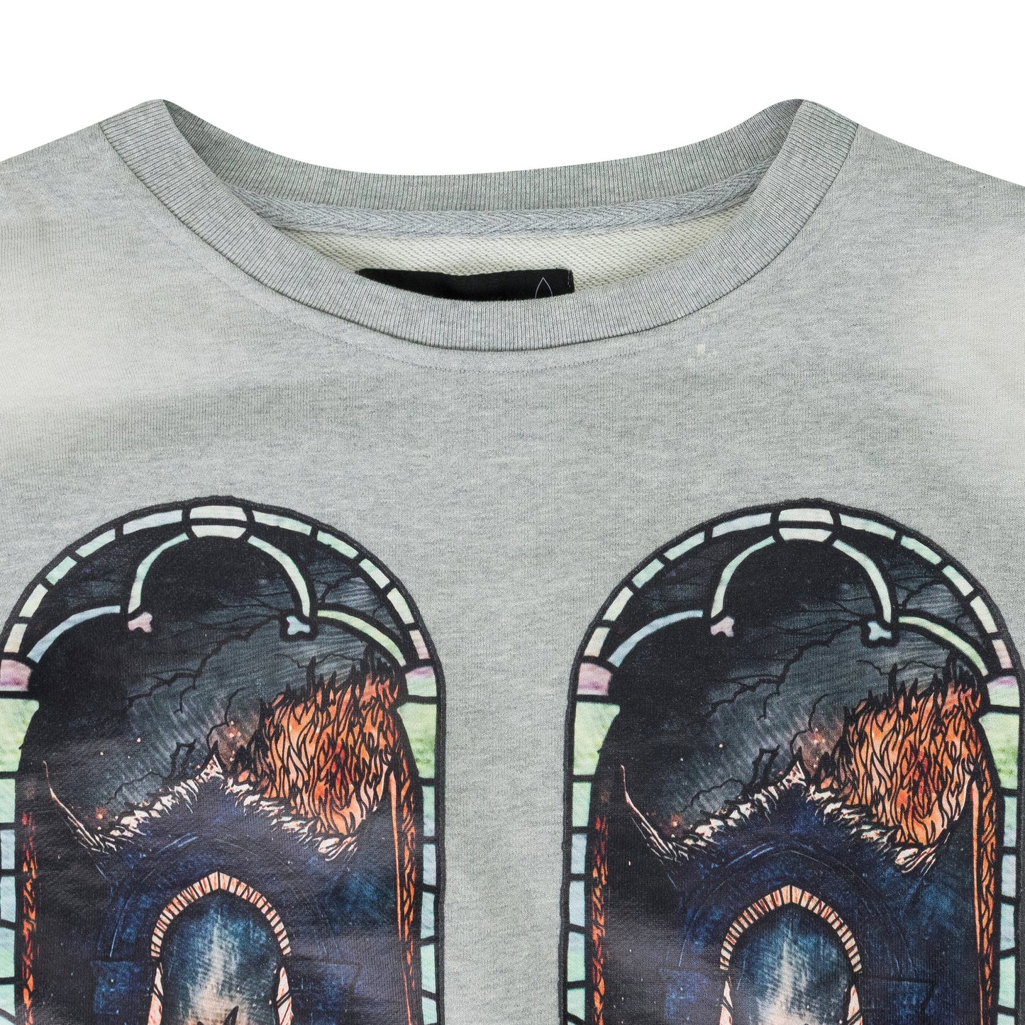 SILVER DESCENT CREWNECK SWEATER