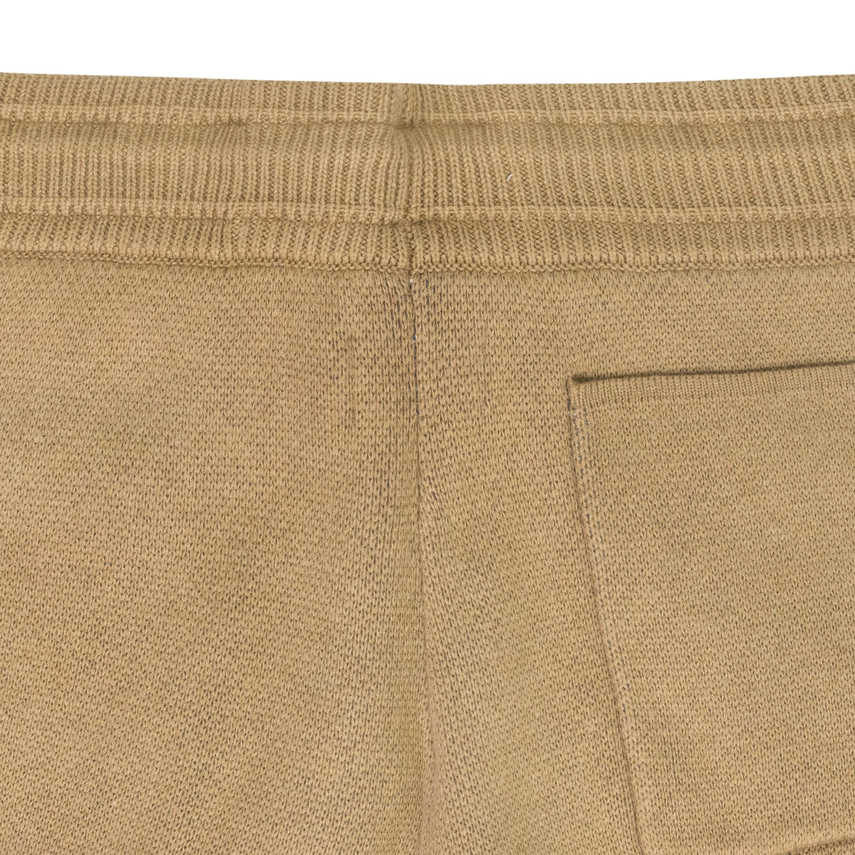 IVORY SCRIPT LOGO KNIT SHORTS