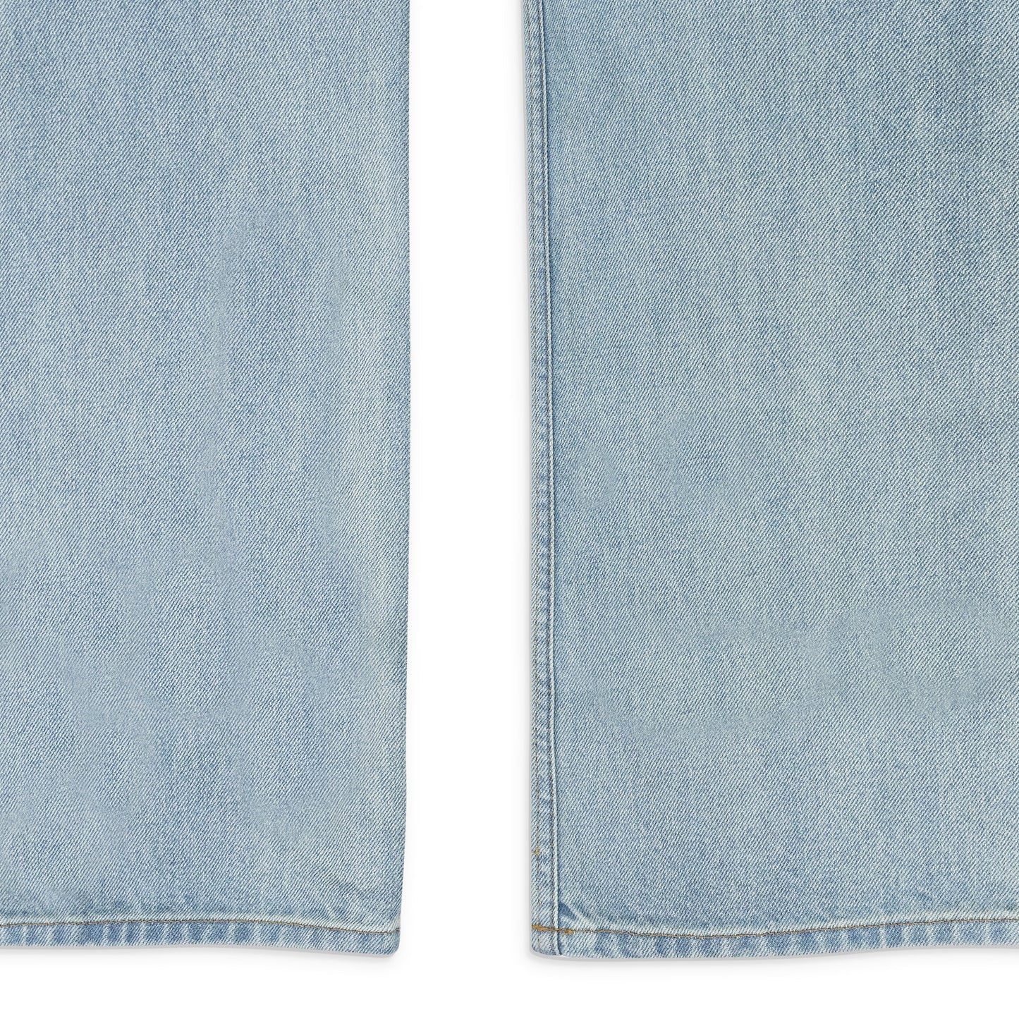 INDIGO LOW-WAIST FLARE DENIM BOOTCUT JEANS