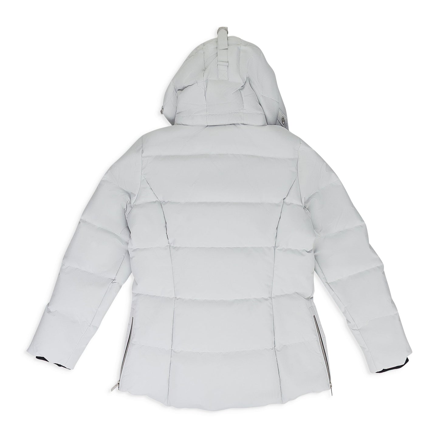 GREY W CLOUD 3Q SH PUFFER JACKET