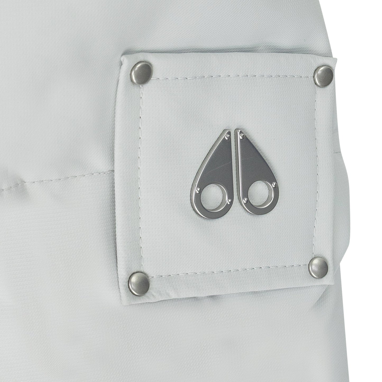 GREY W CLOUD 3Q SH PUFFER JACKET