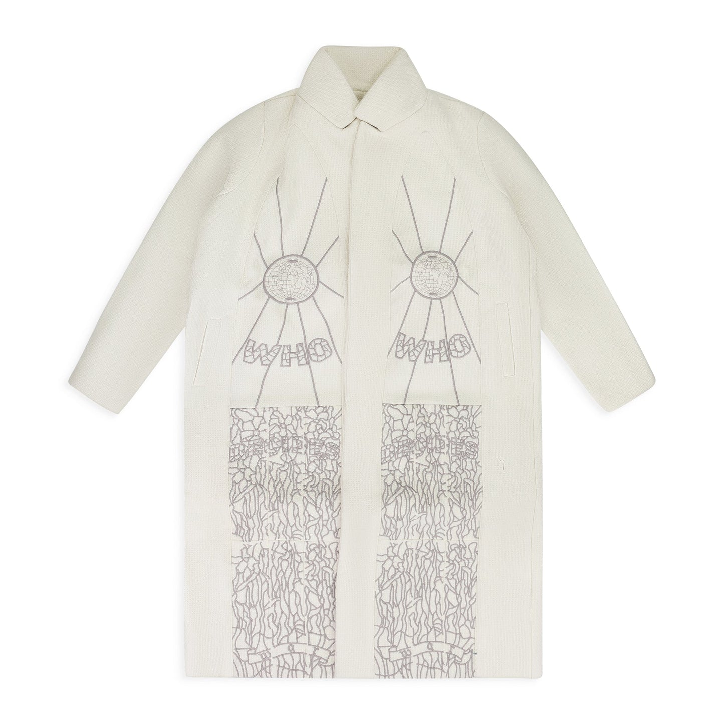 OFF-WHITE BLESSED TRENCH COAT