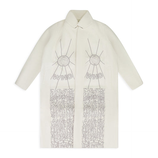 OFF-WHITE BLESSED TRENCH COAT