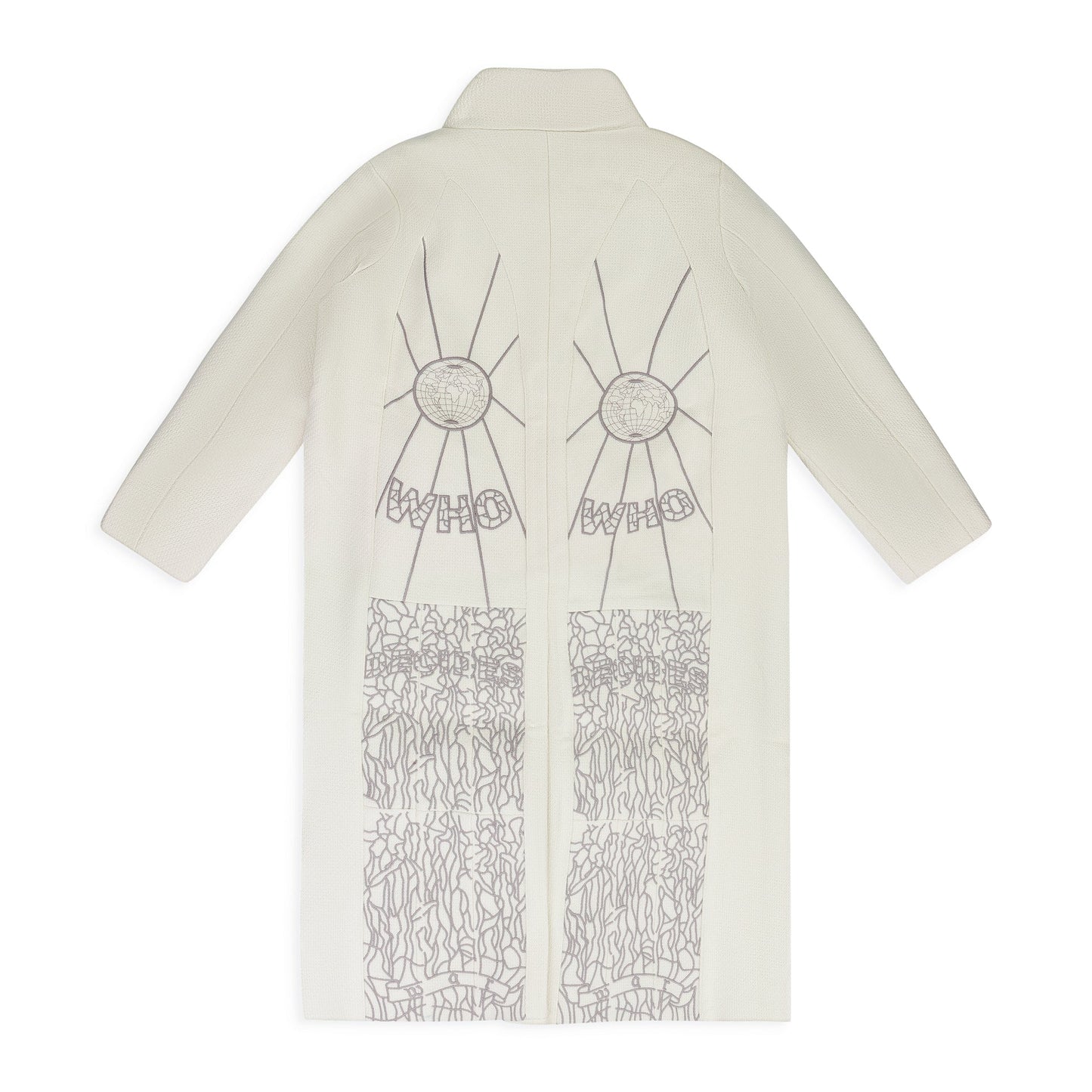 OFF-WHITE BLESSED TRENCH COAT