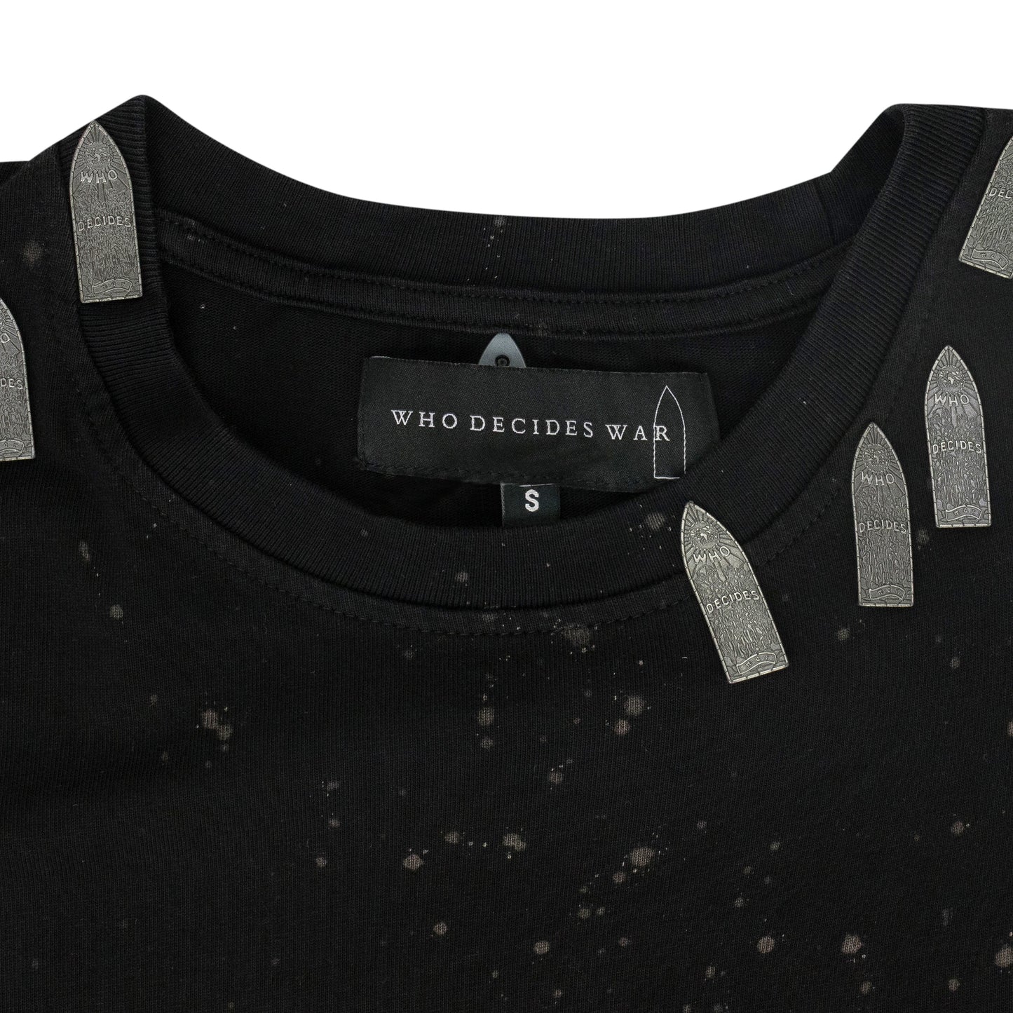 BLACK HARDWARE SHORTSLEEVE T-SHIRT