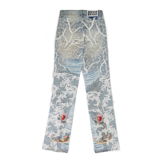 BLUE CHALICE STRAIGHT-FIT JEANS
