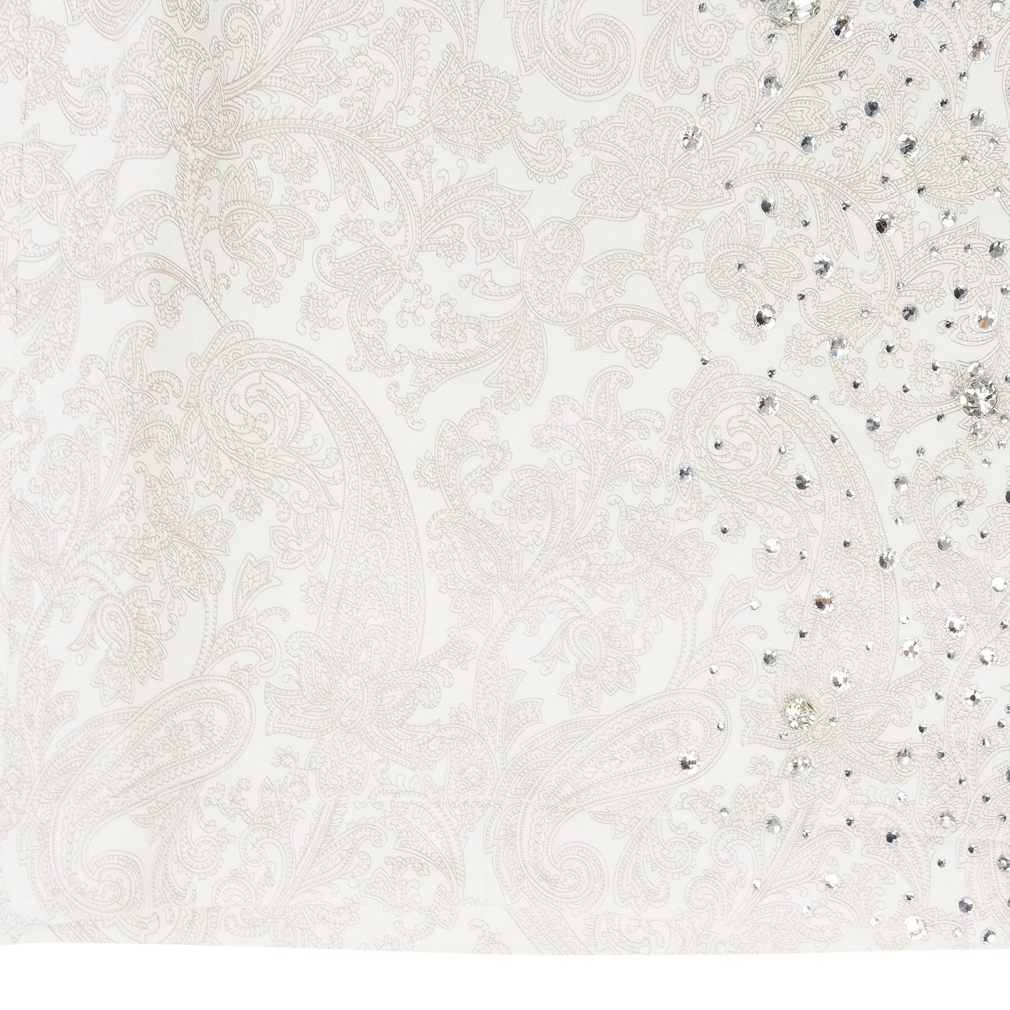 WHITE CASHEW BLOSSOM PEARL SWEATPANTS
