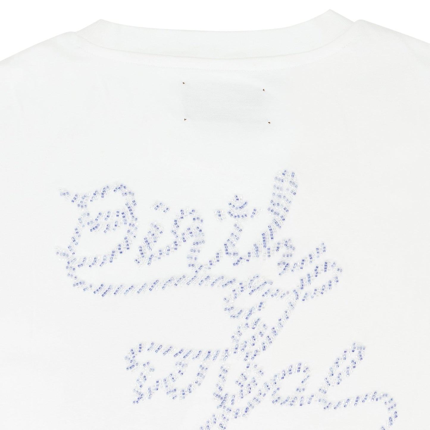WHITE BEADED NILE RIVER T-SHIRT