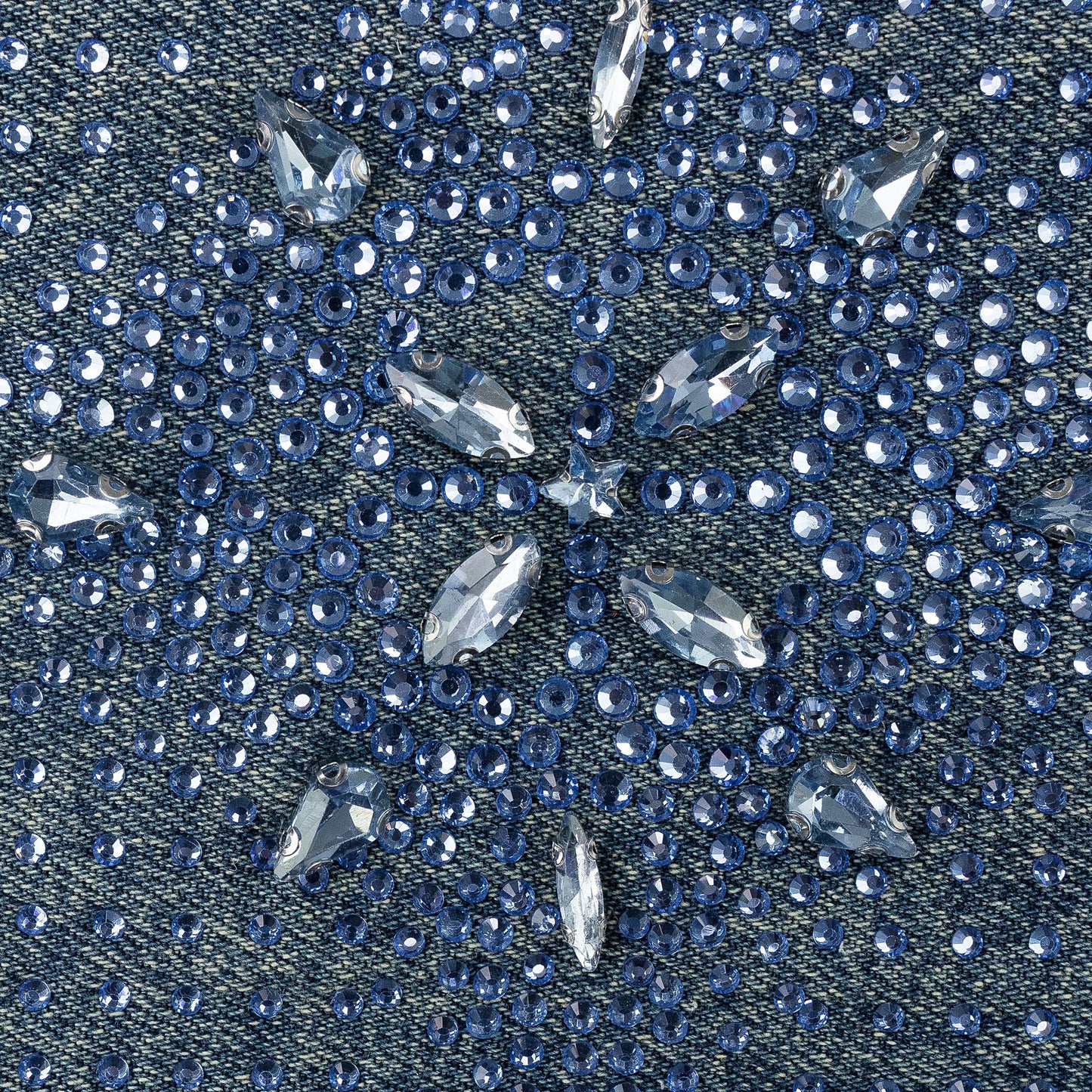 BLUE 20K DIAMOND STELLAR DENIM