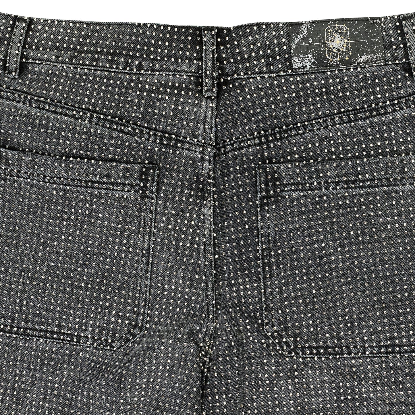 BLACK 20K DIAMOND STELLAR DENIM