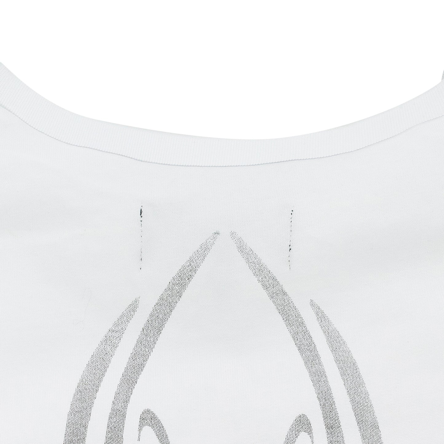 WHITE WINGED GRADIENT LONG SLEEVE T-SHIRT