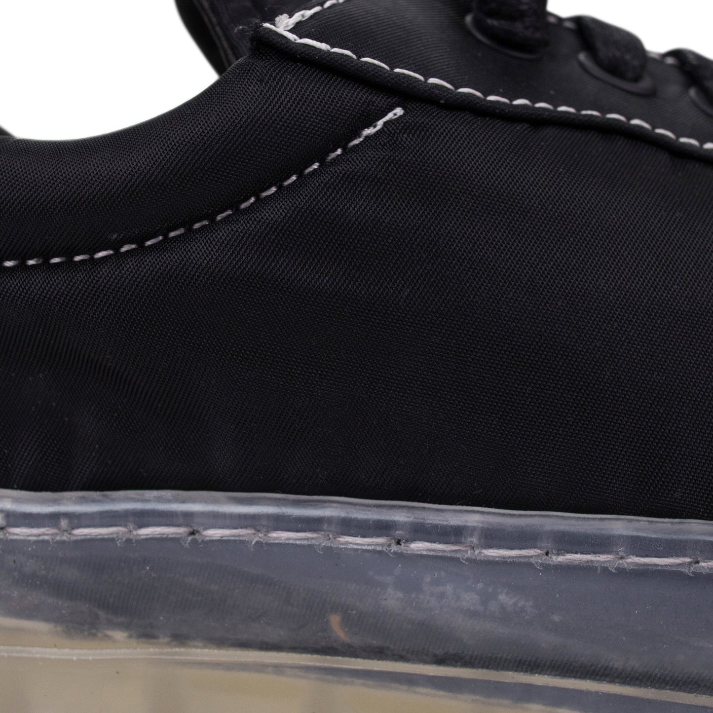BLACK/TRANSLUCENT V1-LO SNEAKERS