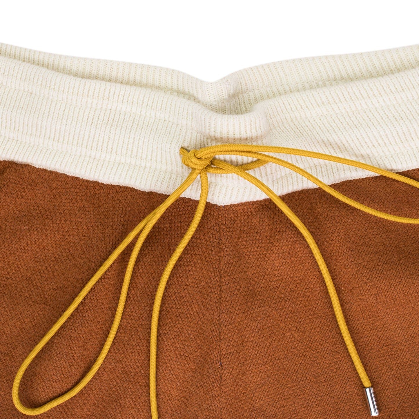 BROWN PRAVIL RACING KNIT SHORT