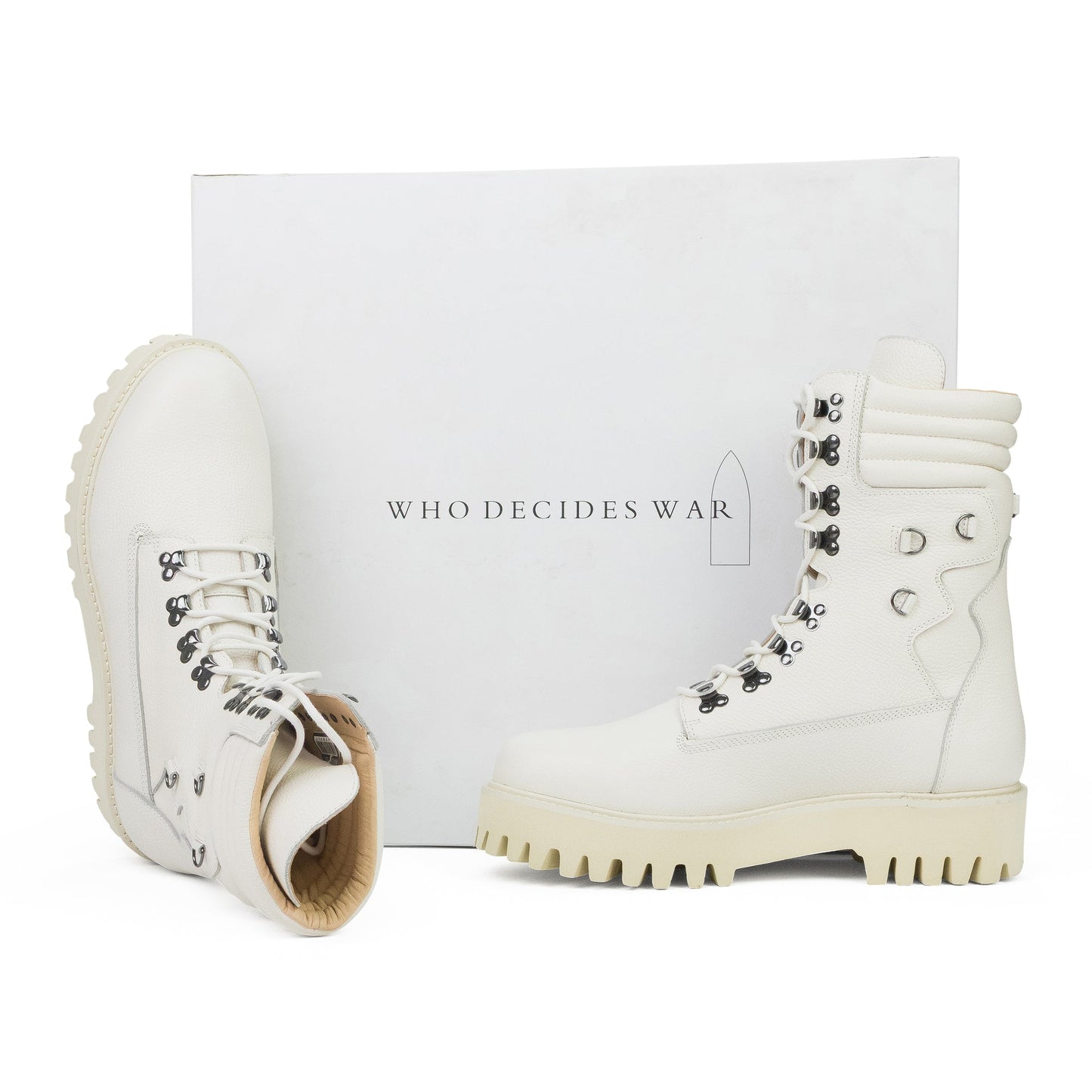 IVORY FIELD BOOTS
