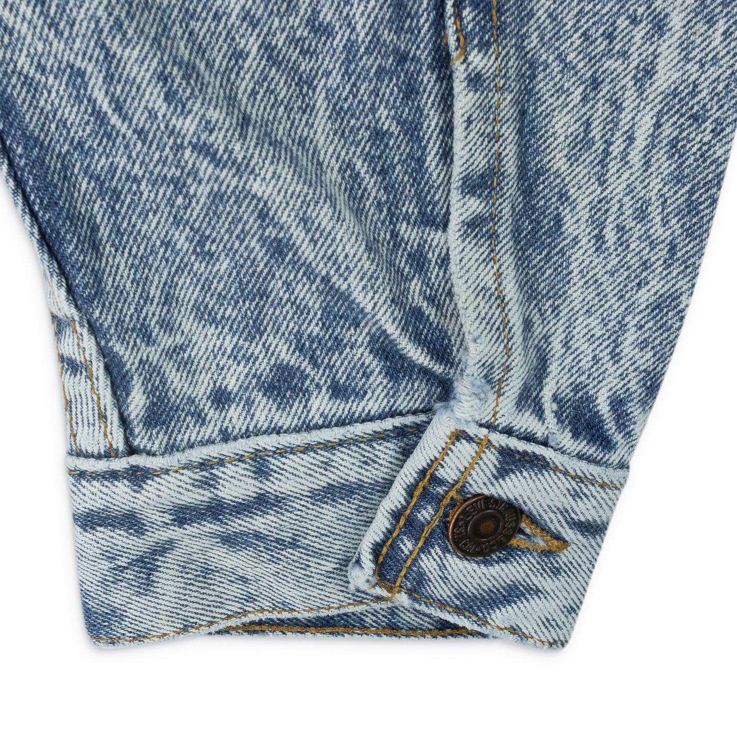 BLUE VINTAGE TRUCKER DENIM JACKET