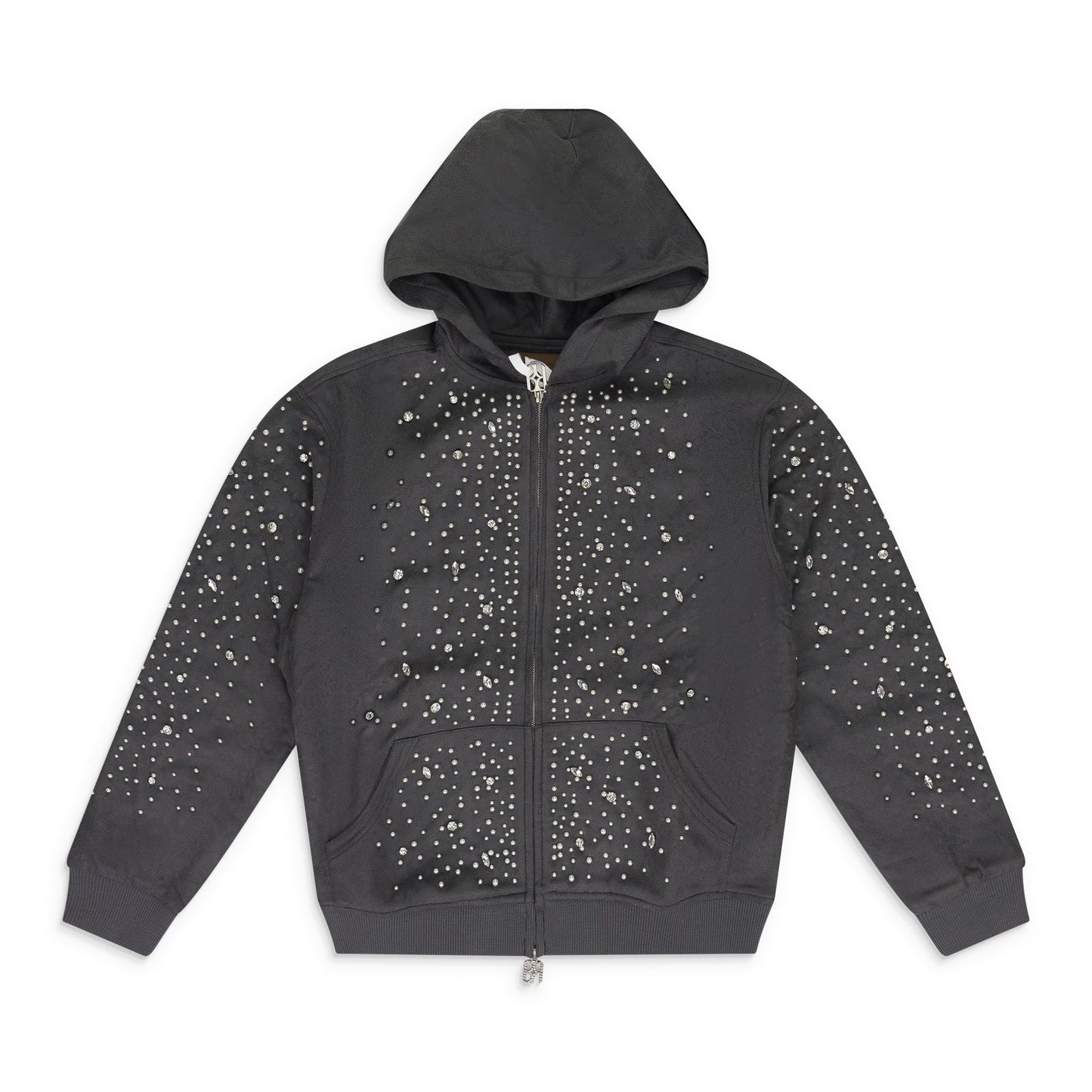 BLACK CASHEW BLOSSOM PEARL HOODIE