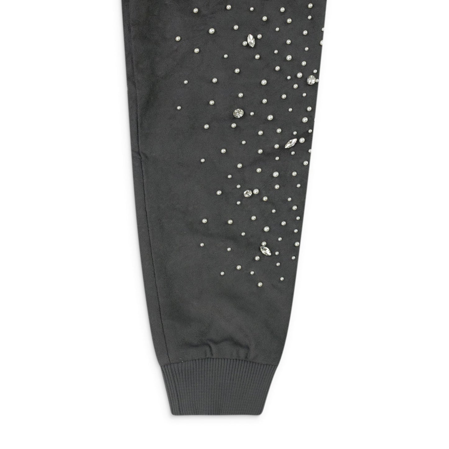 BLACK CASHEW BLOSSOM PEARL HOODIE
