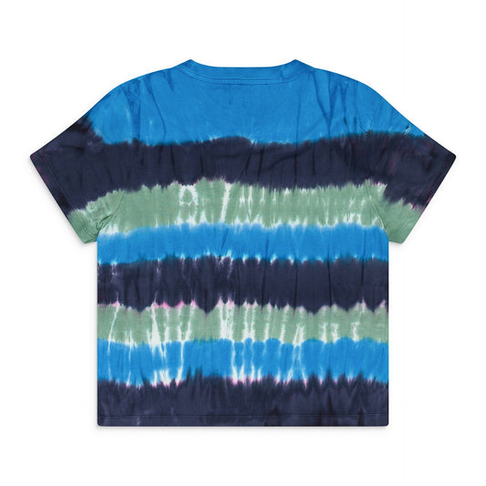 Multicolor Tie Dye Mini Box Logo T-Shirt