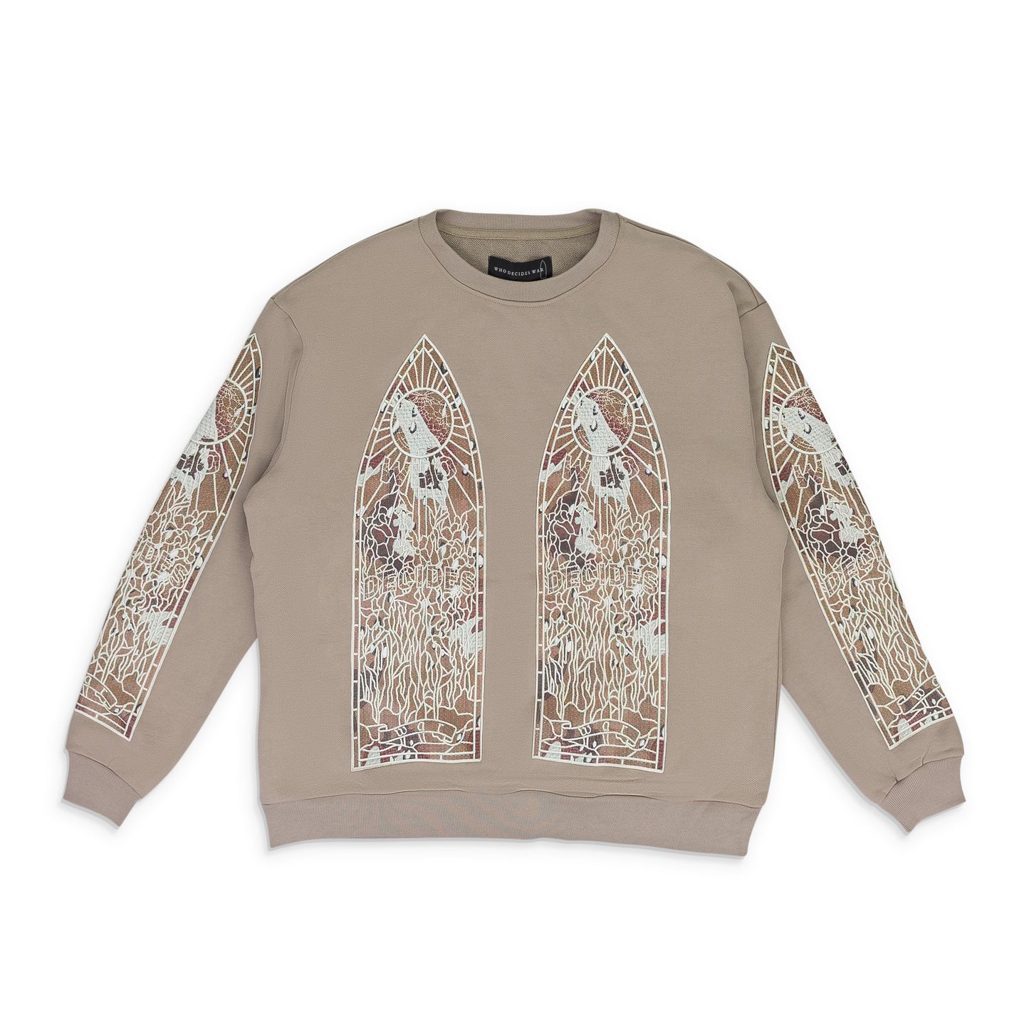 Brown Camo Glass Pullover