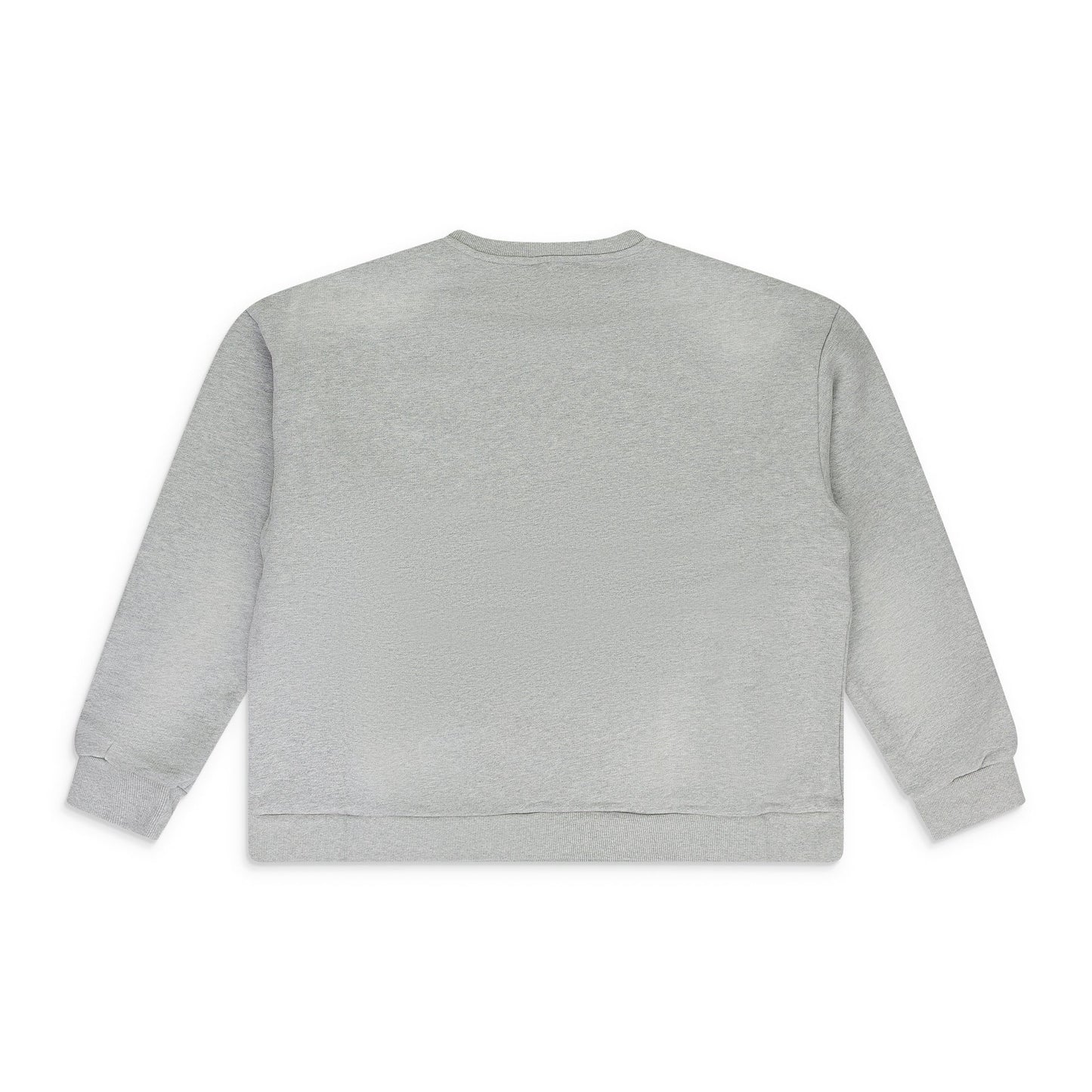 Grey Arc Mirror Pullover Sweater