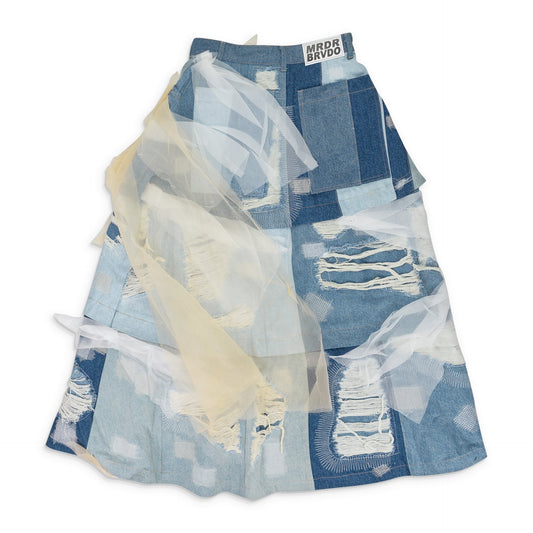 Blue Altitude Denim Skirt
