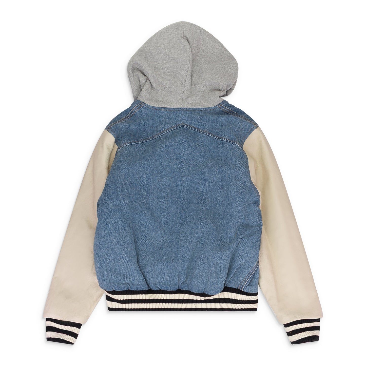 Multicolor Indigo/Cream Varsity Jacket