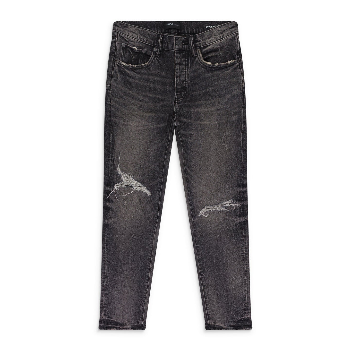 Black P001 Skinny Week Old Wash