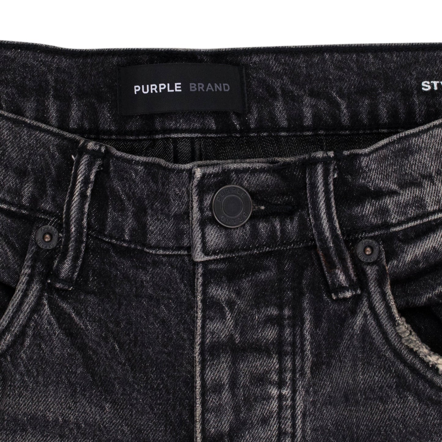 Black P001 Skinny Week Old Wash